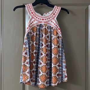 Jolt Patterned Top